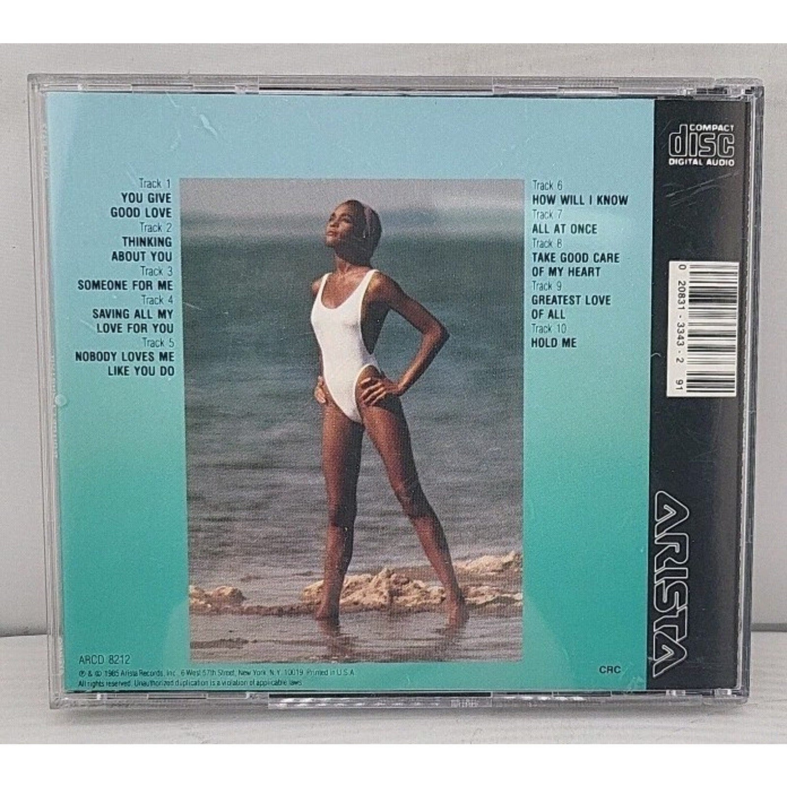 Whitney Houston by Whitney Houston (CD, 1990)