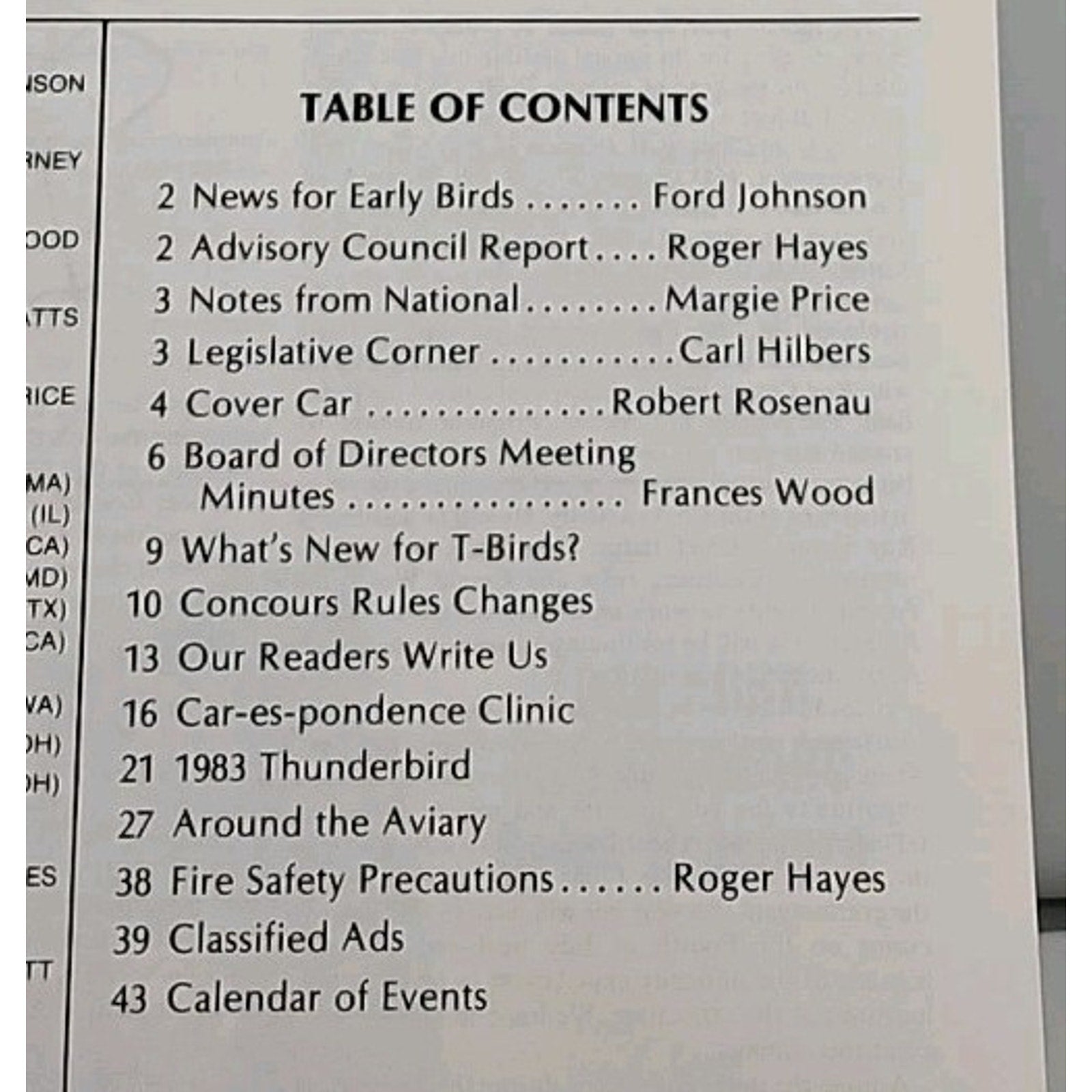 Early Bird Magazine March-April 1983