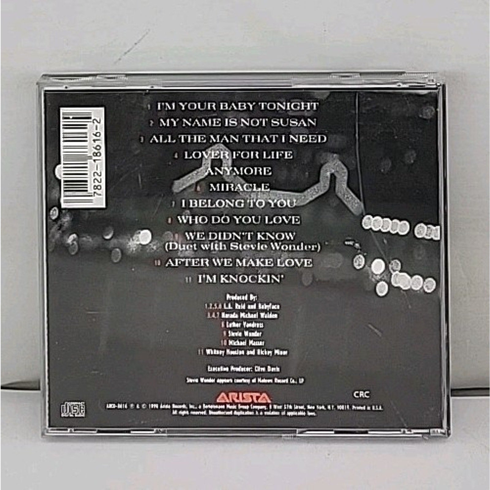 I'm Your Baby Tonight by Whitney Houston (CD, 1990)