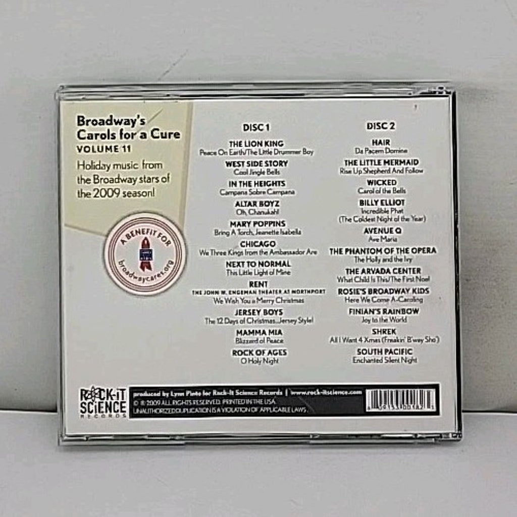 Broadway's Carols for a Cure 11 by Various (CD, 2009)