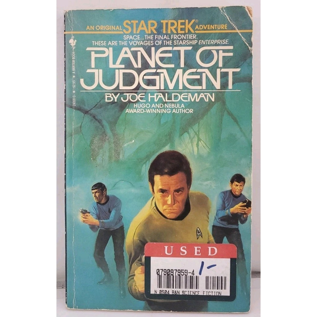Star Trek: Planet of Judgment by Joe Haldeman 1984 Bantam Paperback