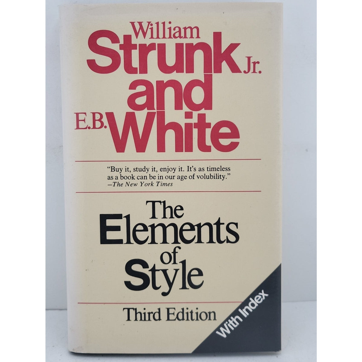 The Elements Of Style - William Struck Jr. & E.B. White (PB, 1979, 3rd Edition)
