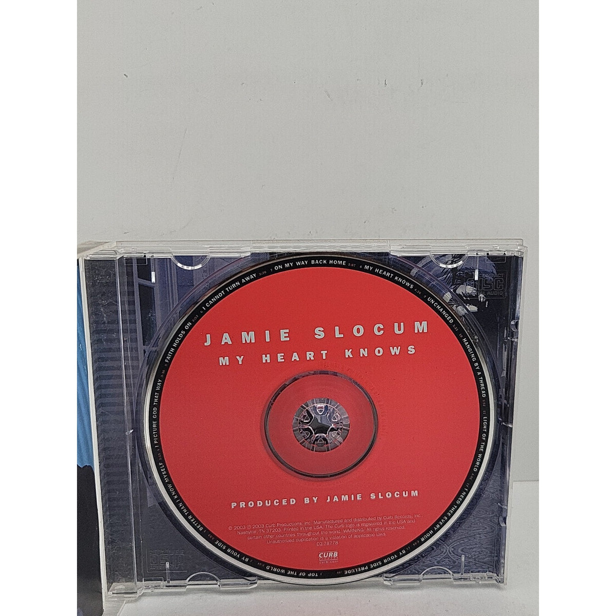 My Heart Knows by Slocum, Jamie (CD, 2003)