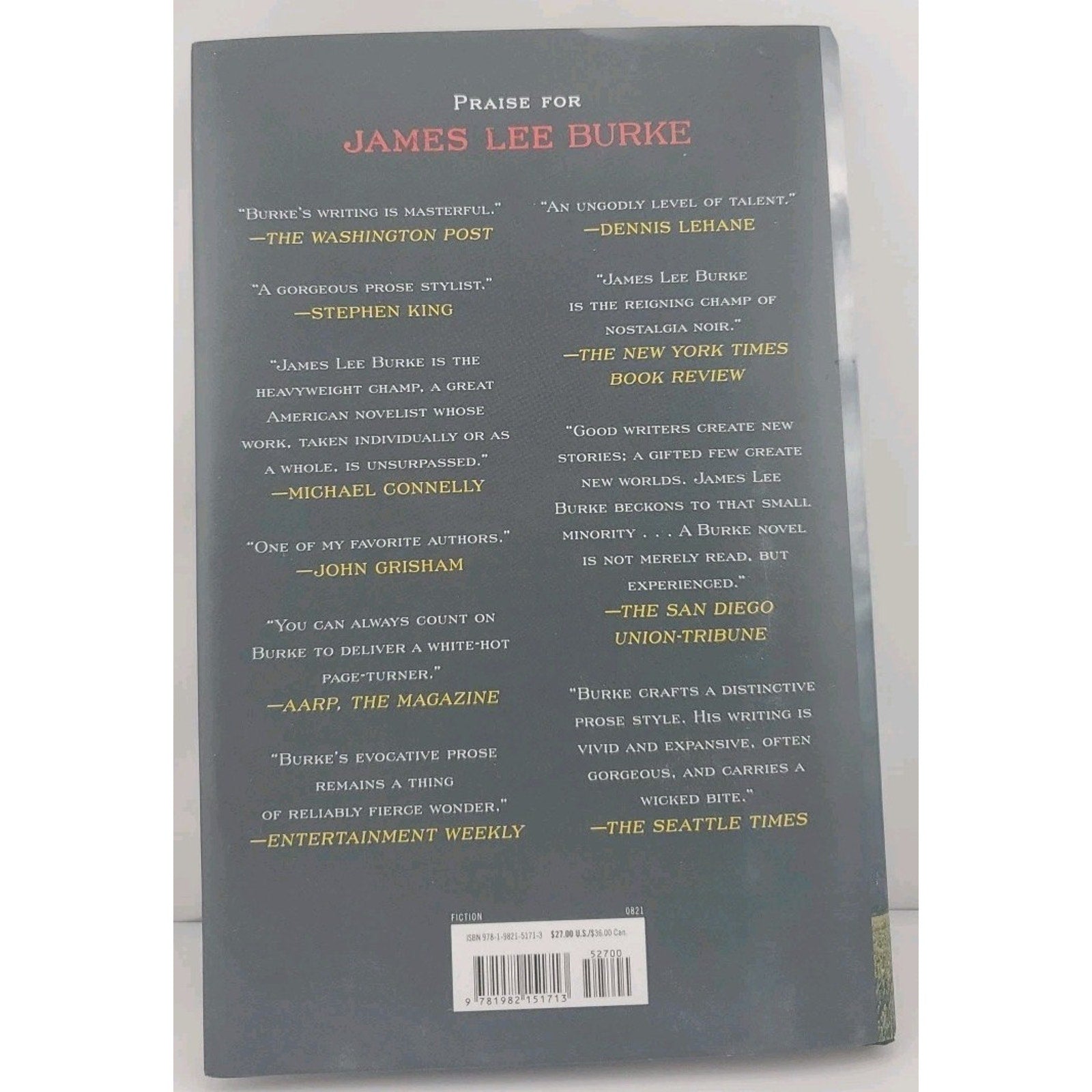 Another Kind of Eden by James Lee Burke (2021, Hardcover)