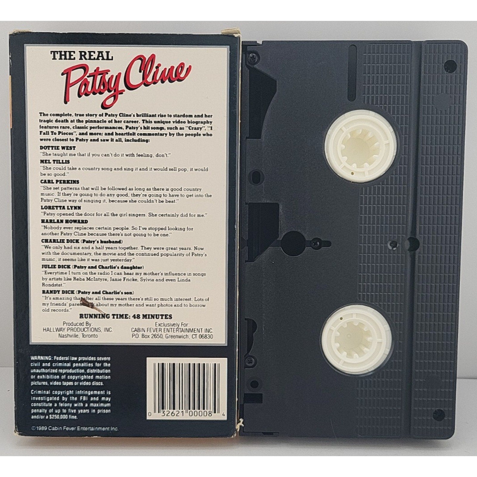Patsy Cline - The Real Patsy Cline (VHS)