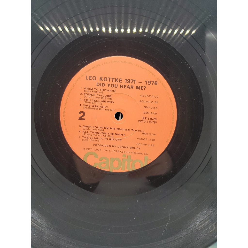 Leo Kottke 1971 -1976 (Record)