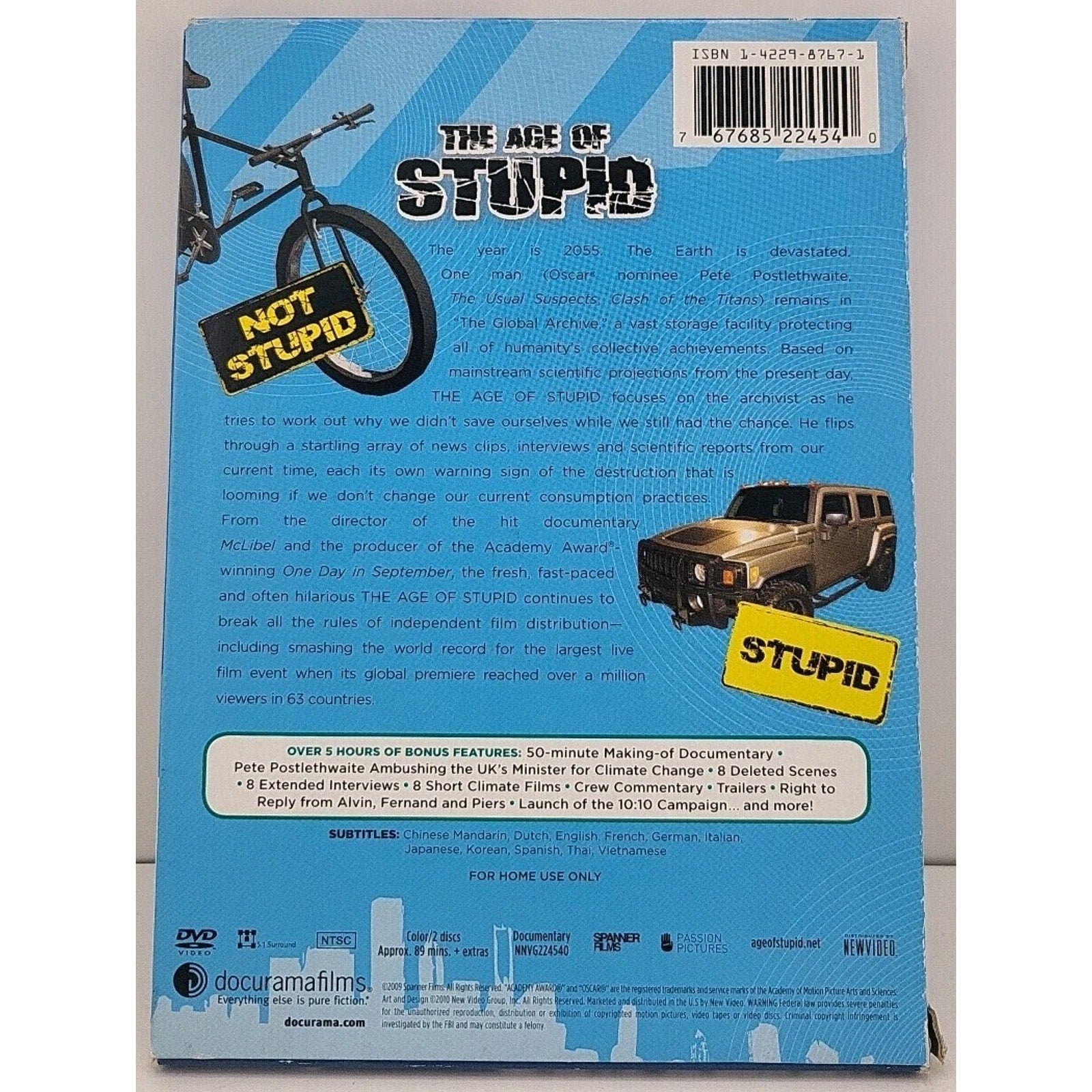 The Age of Stupid (DVD, 2010, 2-Disc Set)