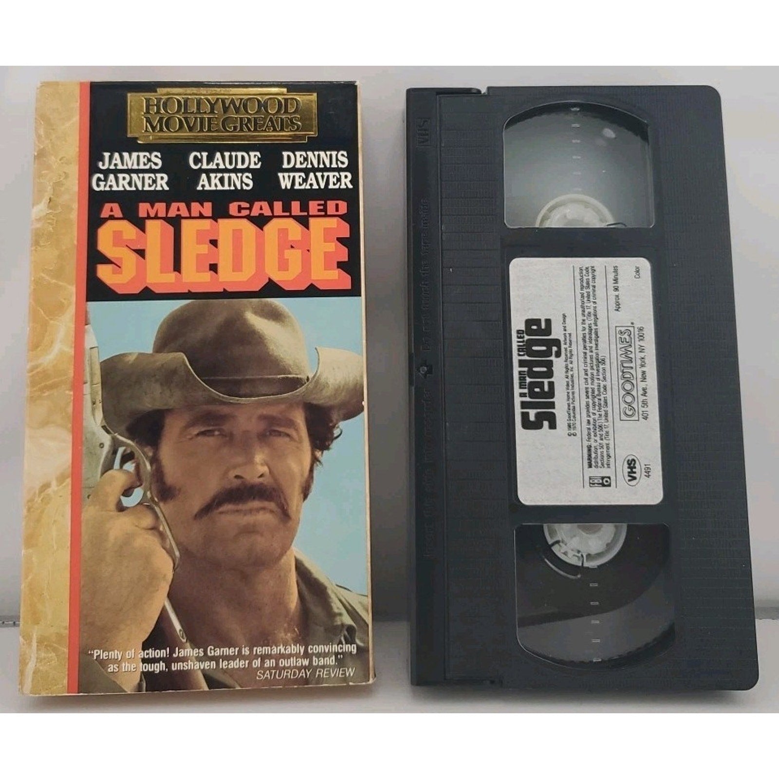 A Man Called Sledge (VHS, 1970)