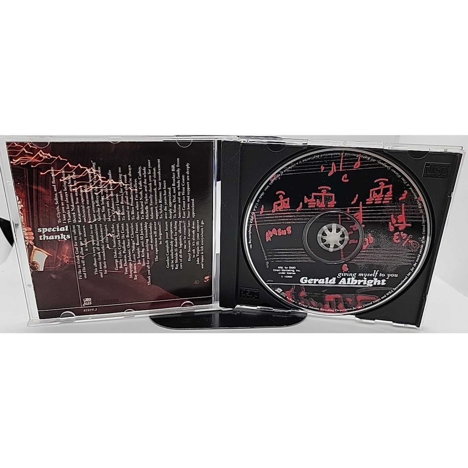 Giving Myself to You by Gerald Albright (CD, Sep-1995, Atlantic (Label))