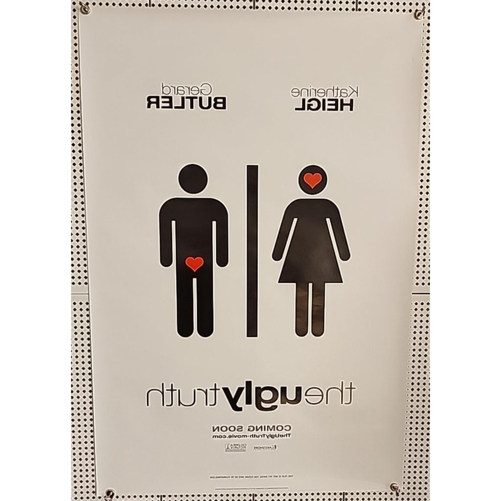 The Ugly Truth Original 27x40 D/S Movie Poster 2009