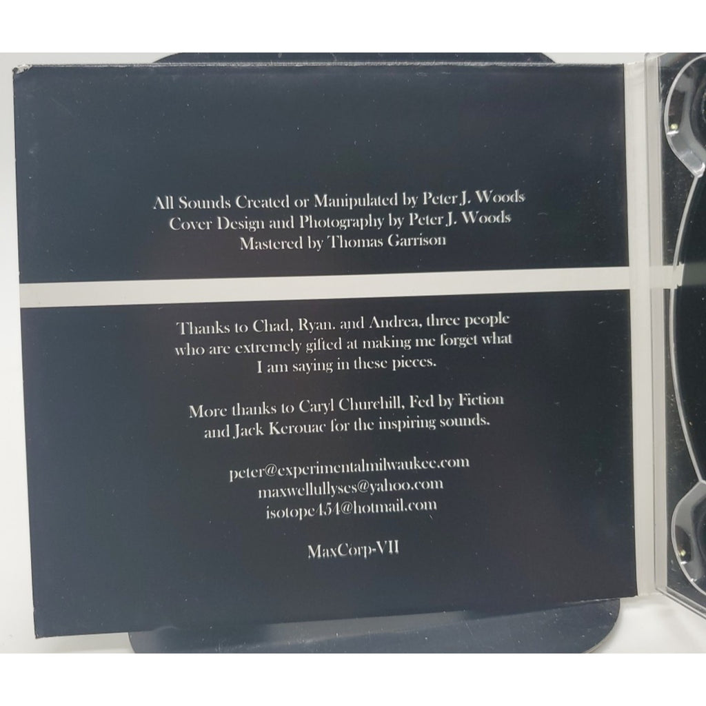 Peter J. Woods ‎– Creation. Death. Machine. (CD)