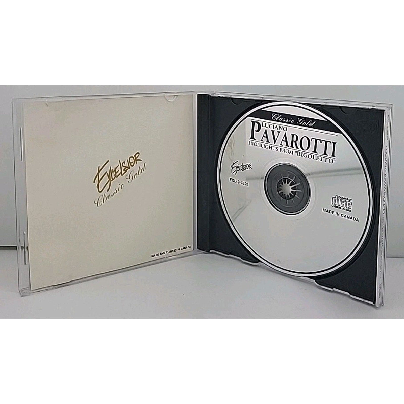 Highlights Fron Rigoletto Luciano Pavarotti Classic Gold Excelsior CD