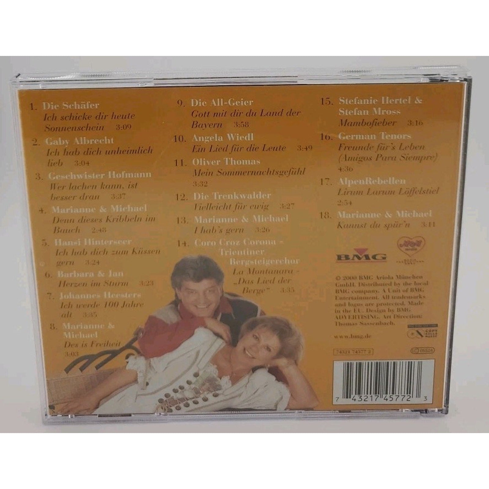 Lustige Musikanten 2000 by Marianne & Michael (CD)