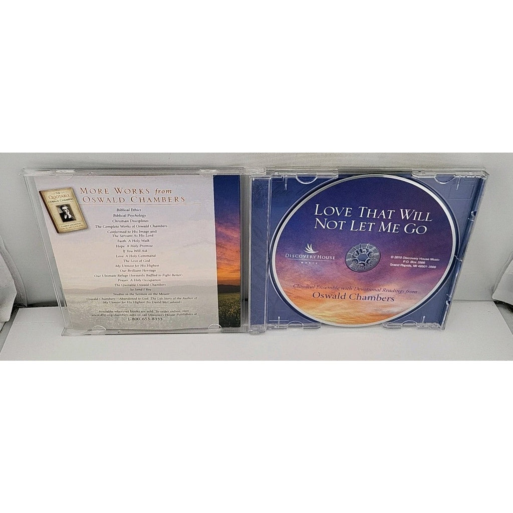 Love That Will Not Let Me Go CD Oswald Chambers Readings