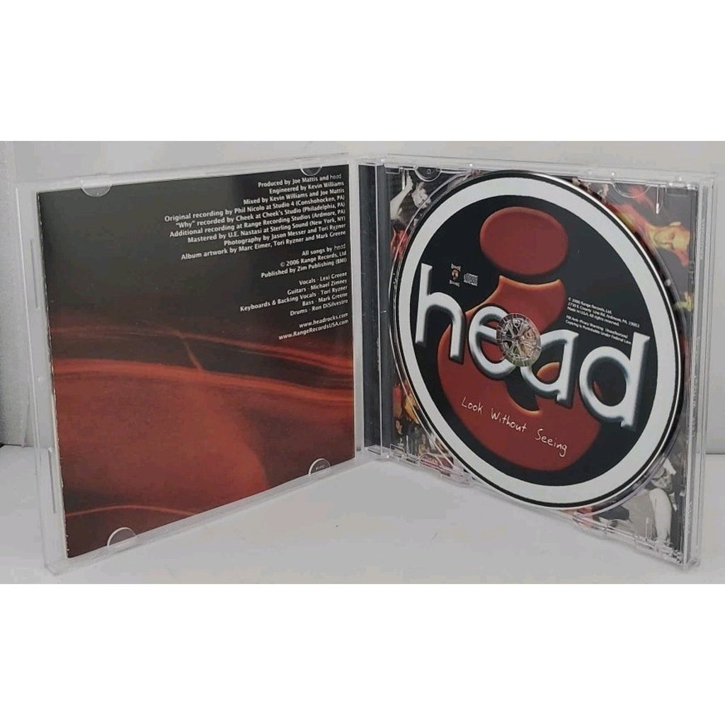 Head Look Without Seeing CD Album Parental Advisory