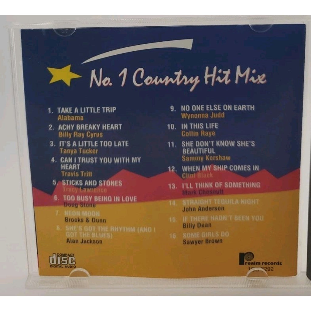 No. 1 Country Hit Mix (CD, 1993)