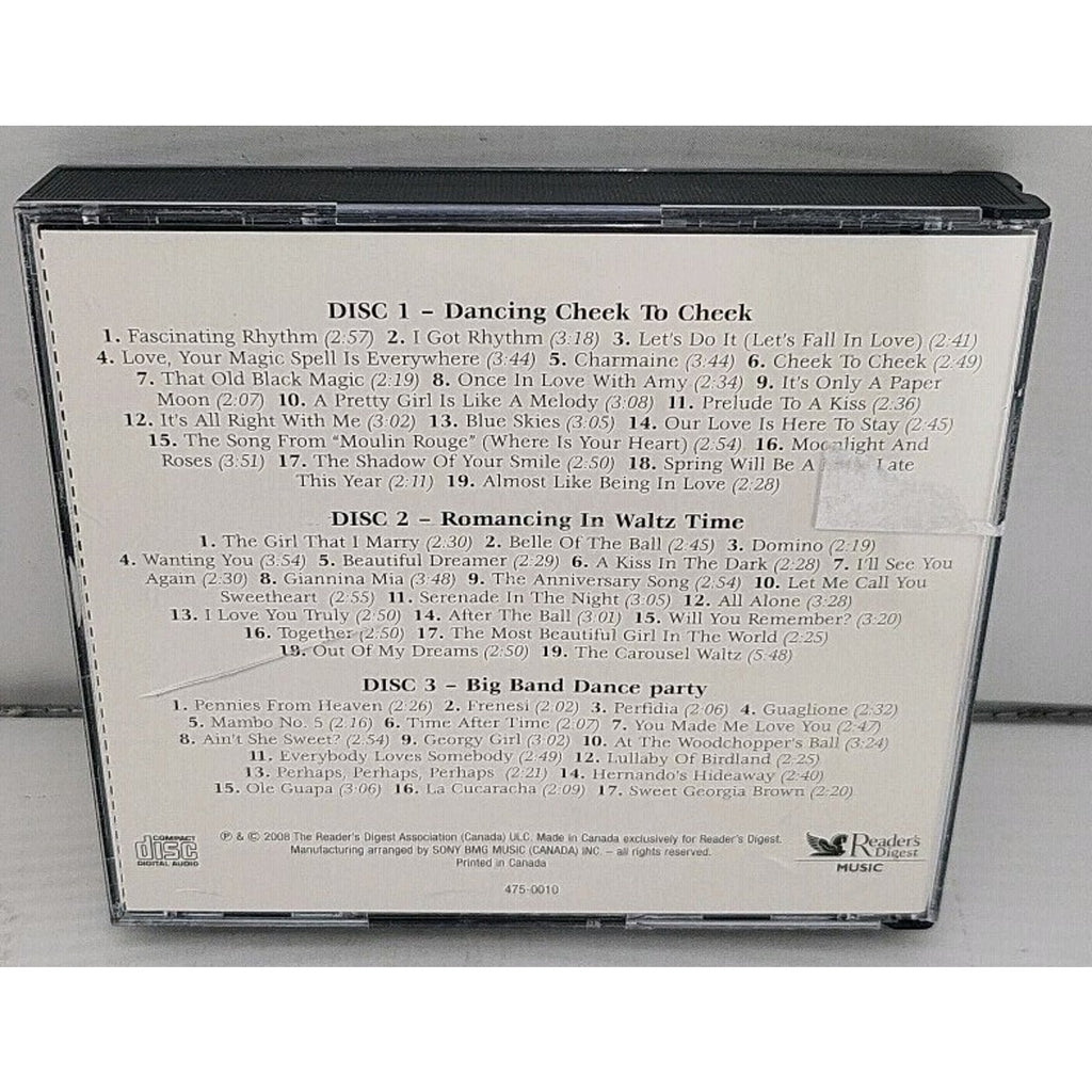 Dancing And Romancing Through The Years - Readers Digest Music CD