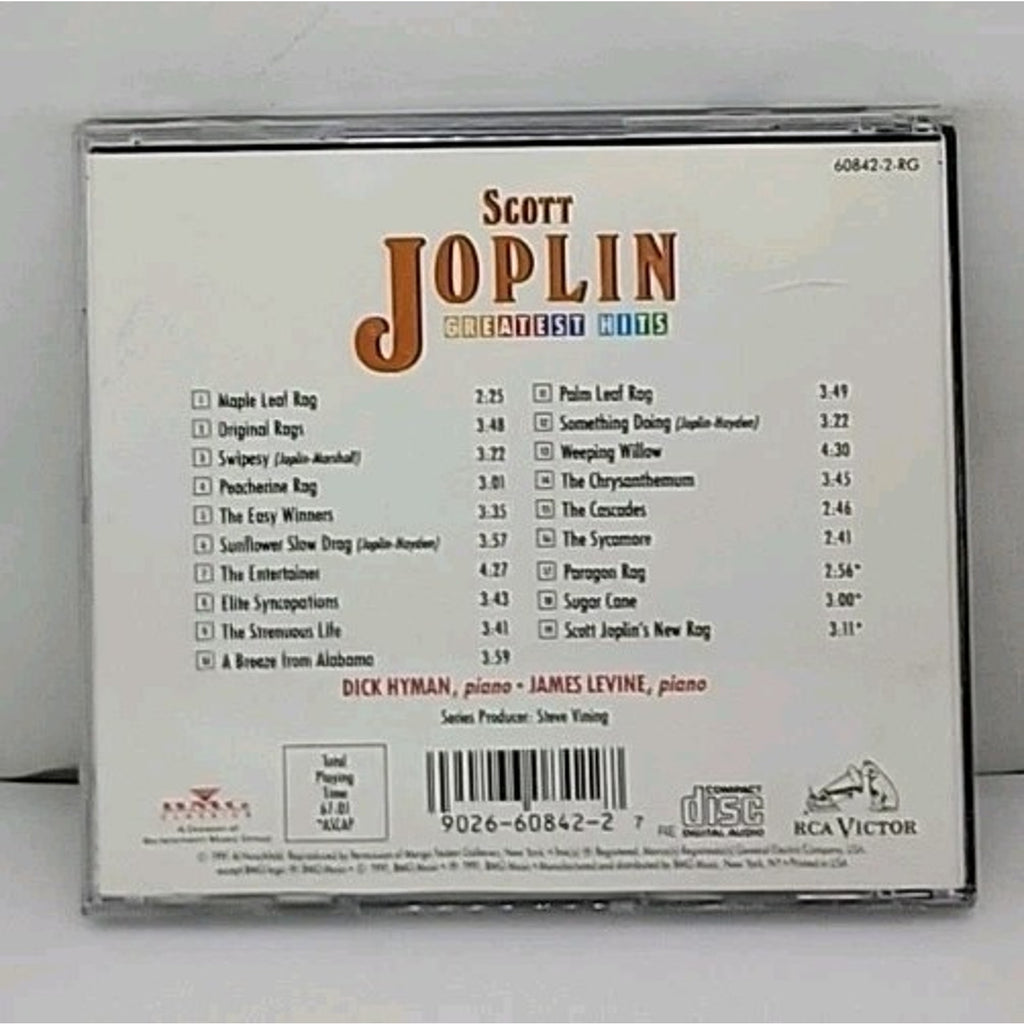 Greatest Hits by Scott Joplin (CD, 1991)
