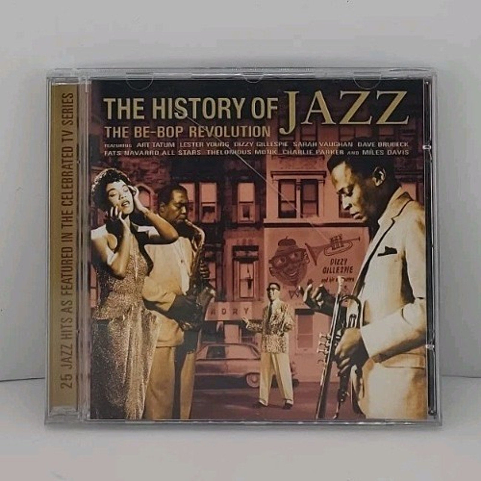 The History of Jazz: The Be-Bop Revolution by Various Artists (CD, Dec-2001,...