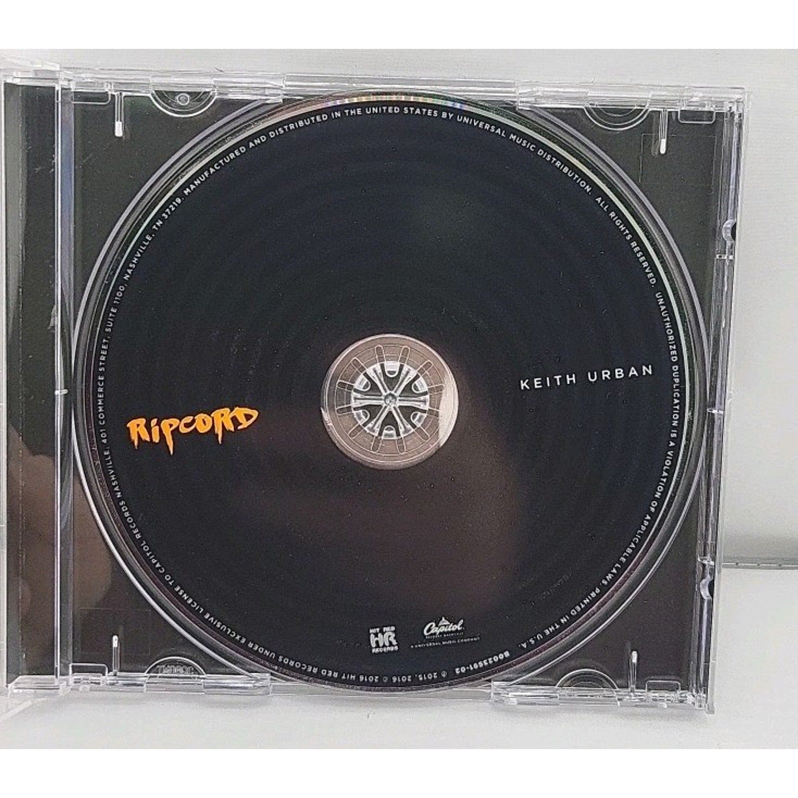 Ripcord by Urban, Keith (CD, 2016)