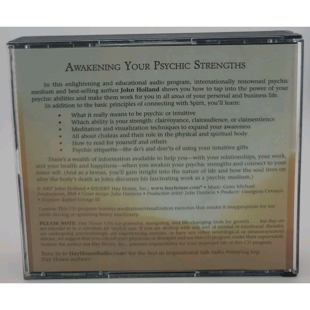 John Holland Awakening Your Psychic Strengths (CD)