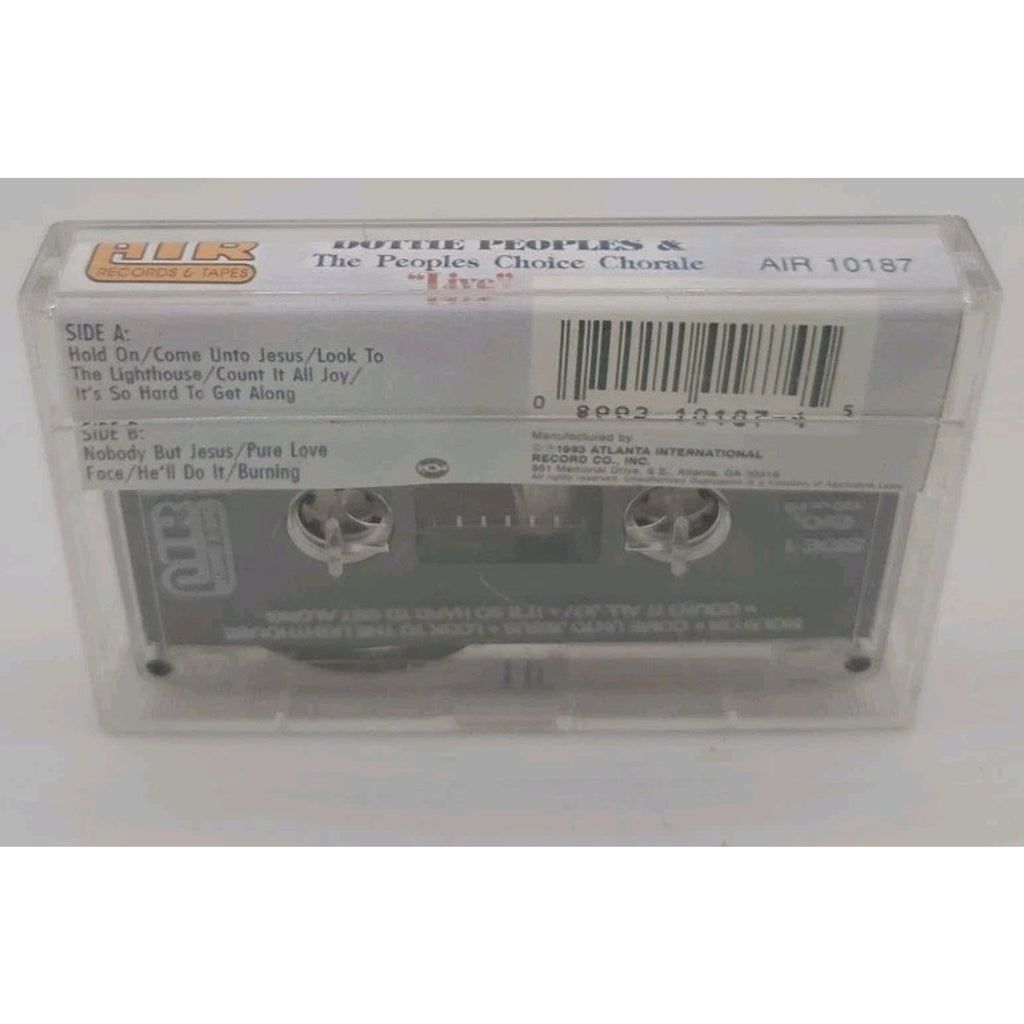 Live by Dottie Peoples (Cassette, 1993)