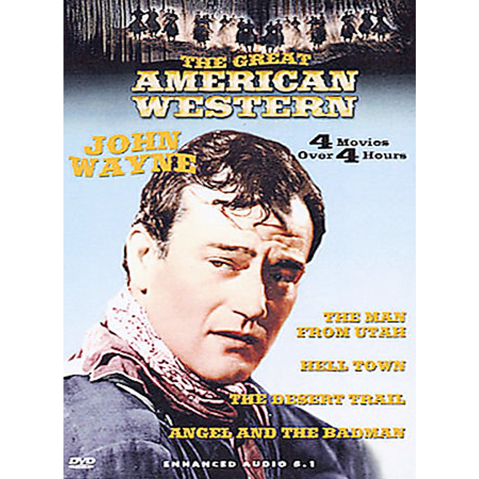 The Great American Western - John Wayne 4-Film Collection (DVD, 2003, Four Films