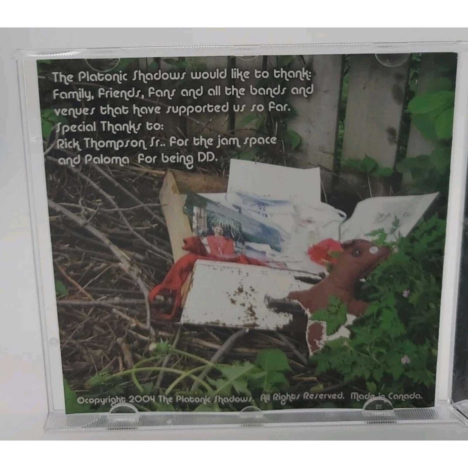 The Platonic Shadows You And I (CD)