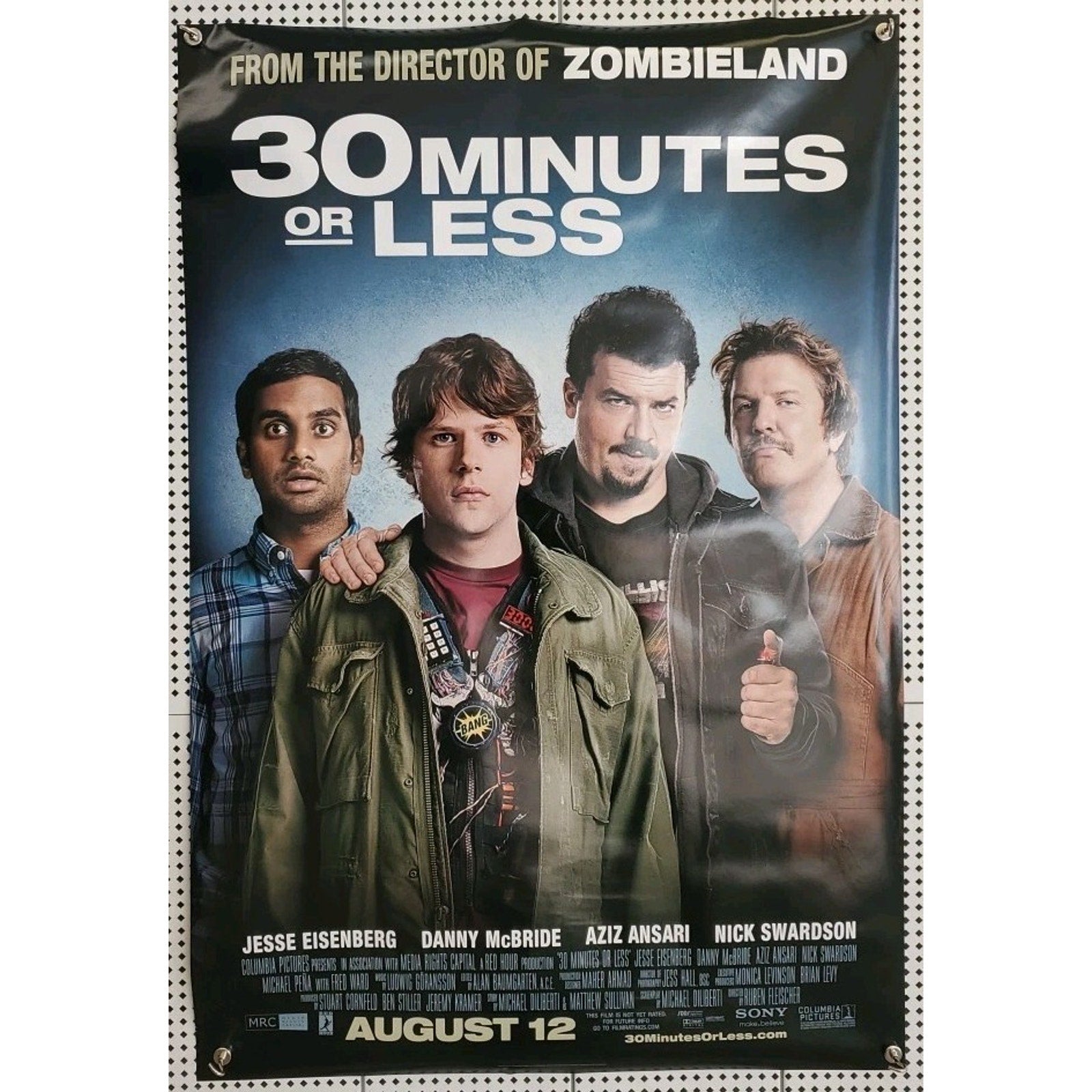 30 Minutes or Less 2011 27 x 40 Rolled Original Movie Poster