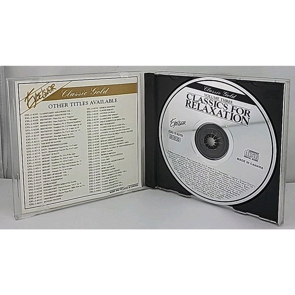 Excelsior Classic Gold Vol. 3 Classics For Relaxation CD Classical