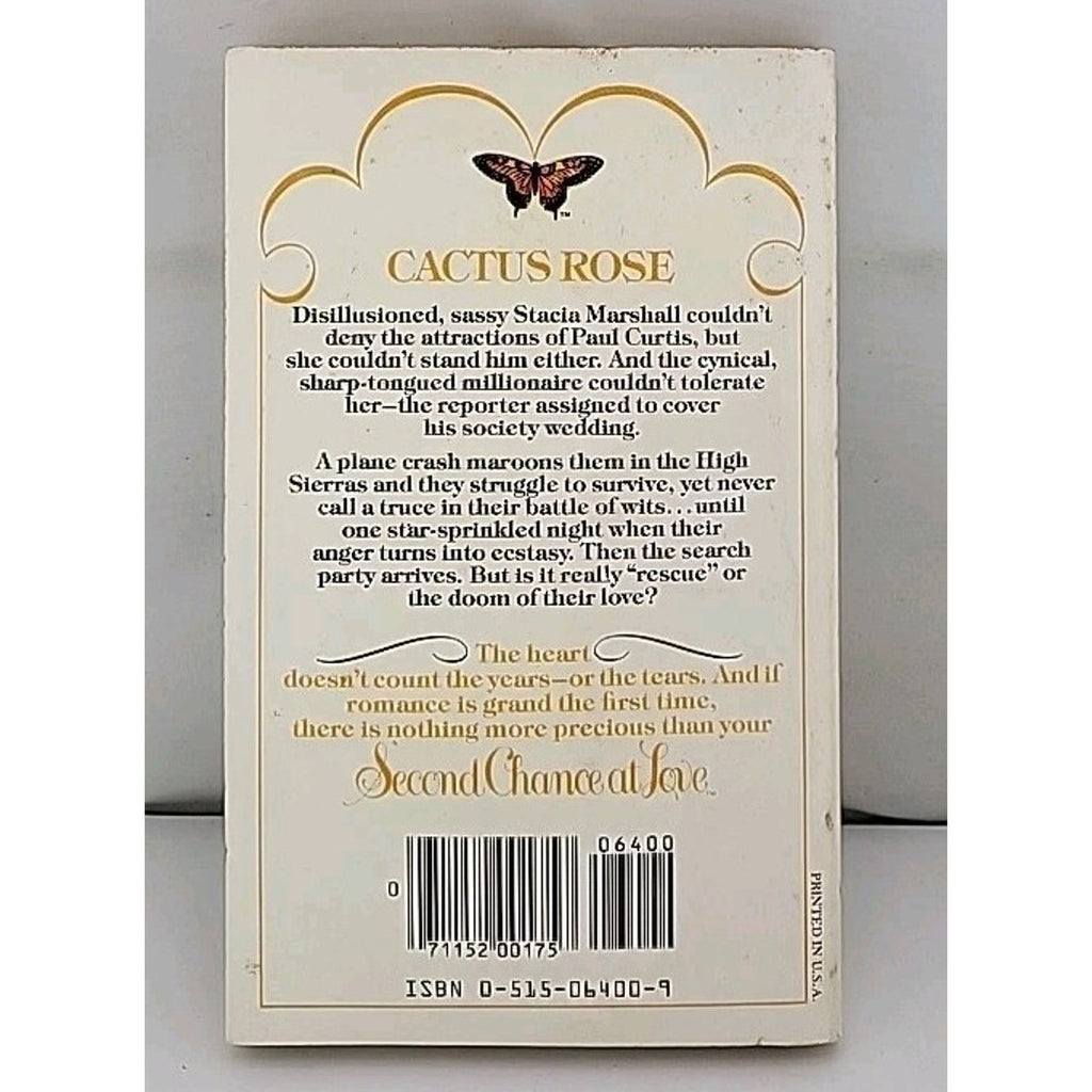 Zandra Colt - Cactus Rose (Second Chance at Love #40) - 1982 - Paperback