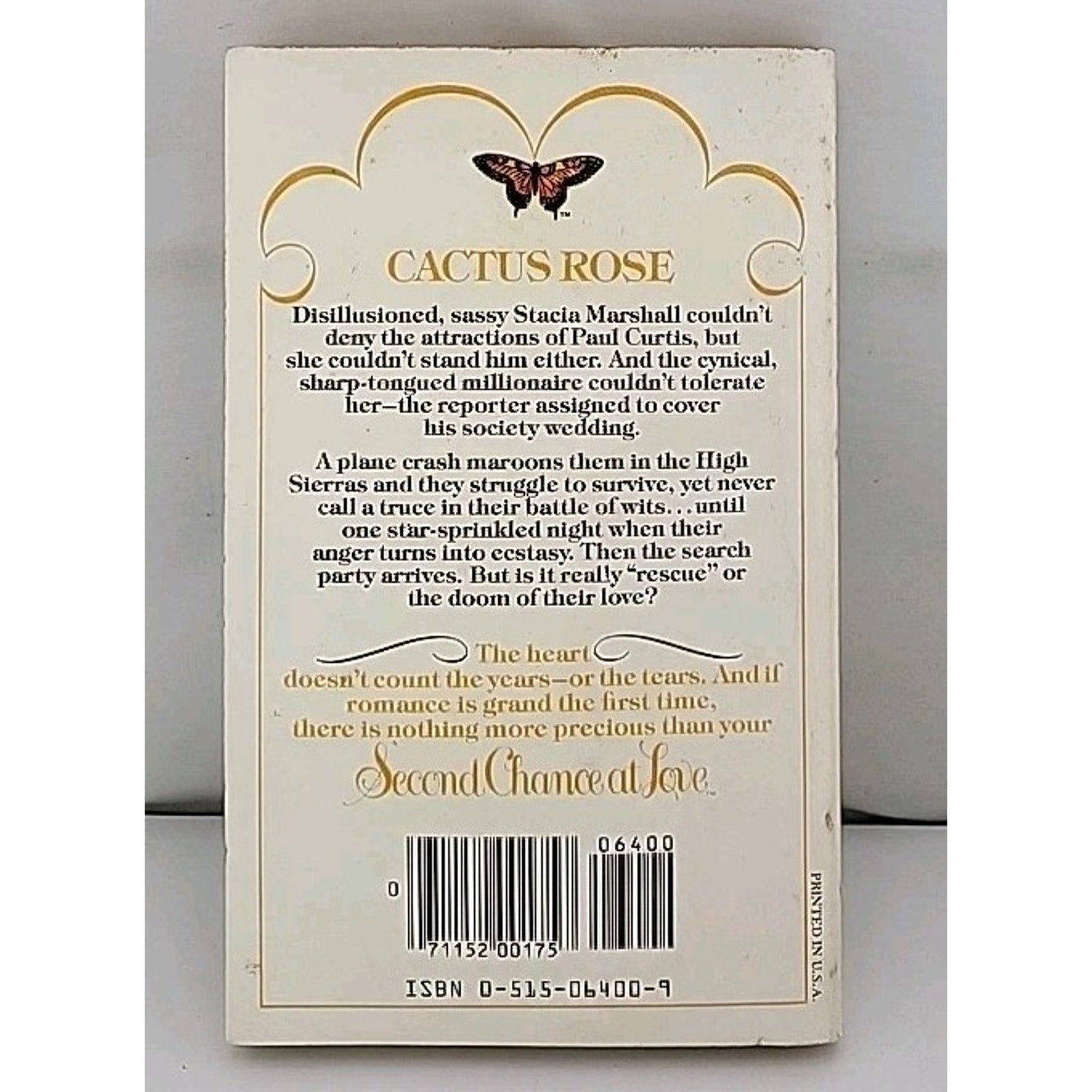 Zandra Colt - Cactus Rose (Second Chance at Love #40) - 1982 - Paperback