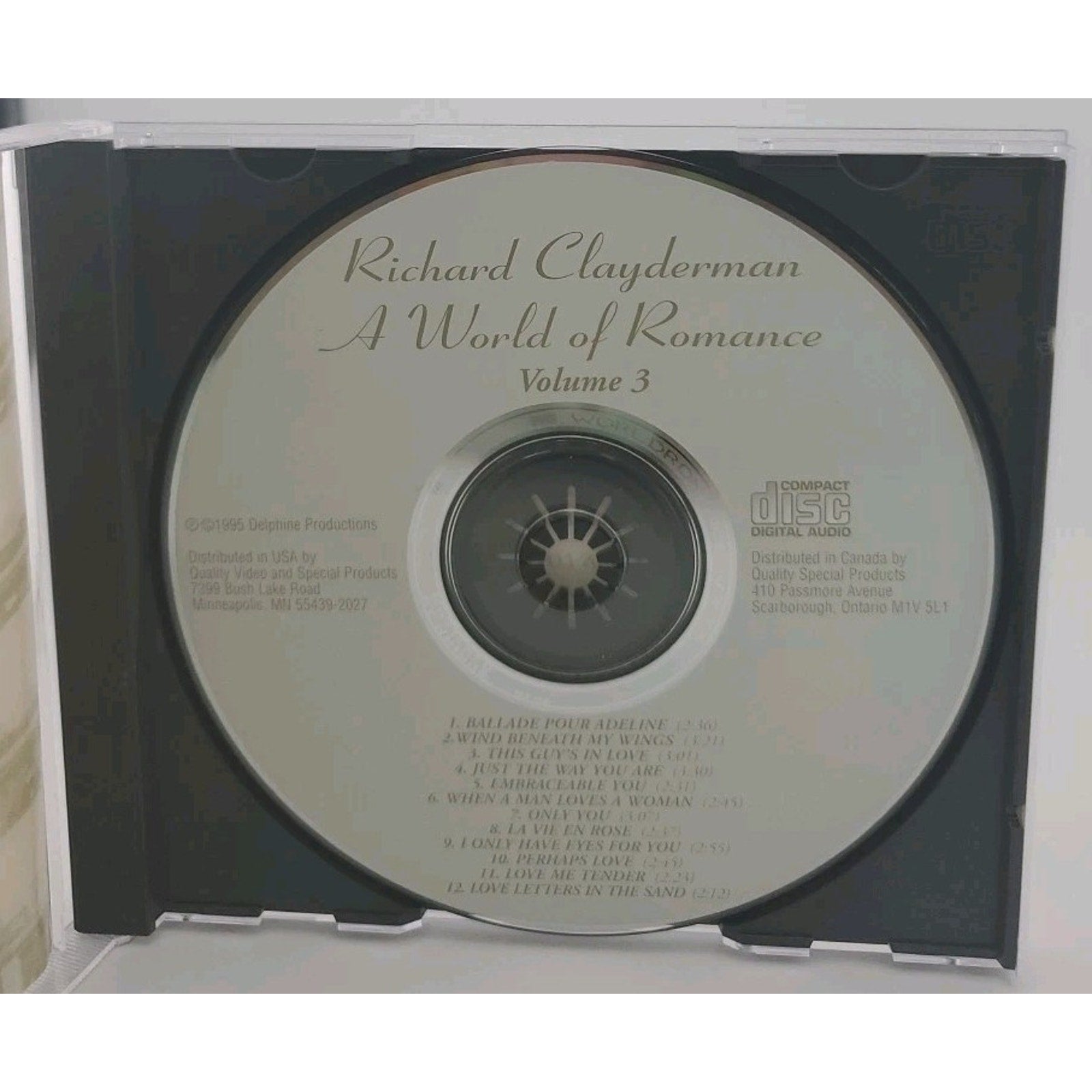Richard Clayderman - A World Of Romance - Volume 3 - CD