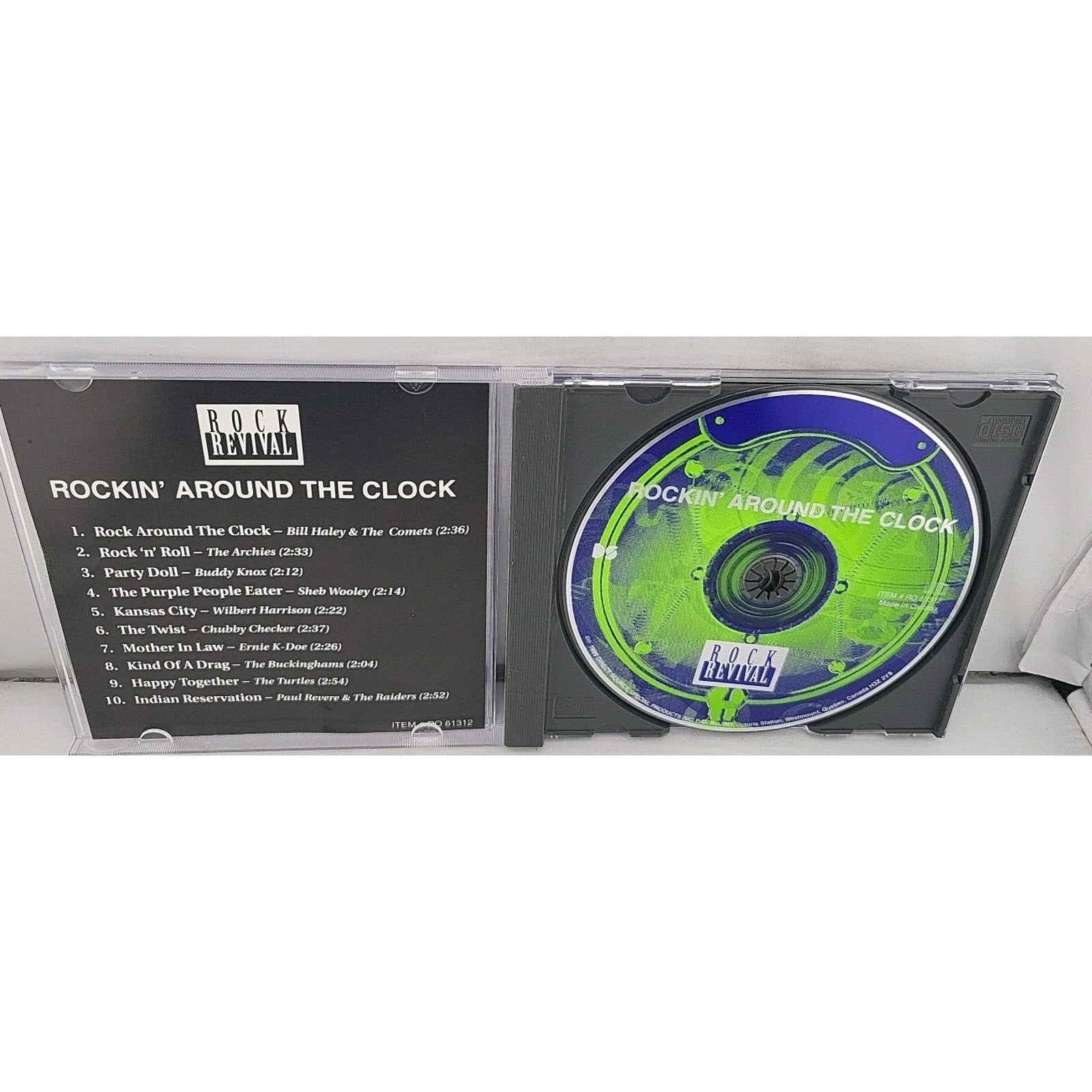 Rockin' Around the Clock by Various (CD, 2000)
