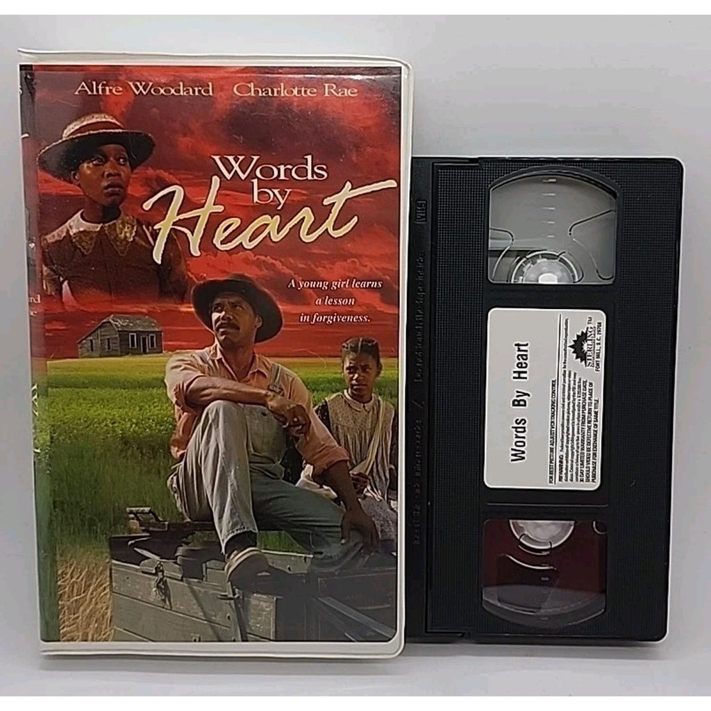 Words By Heart VHS 1988 Clamshell