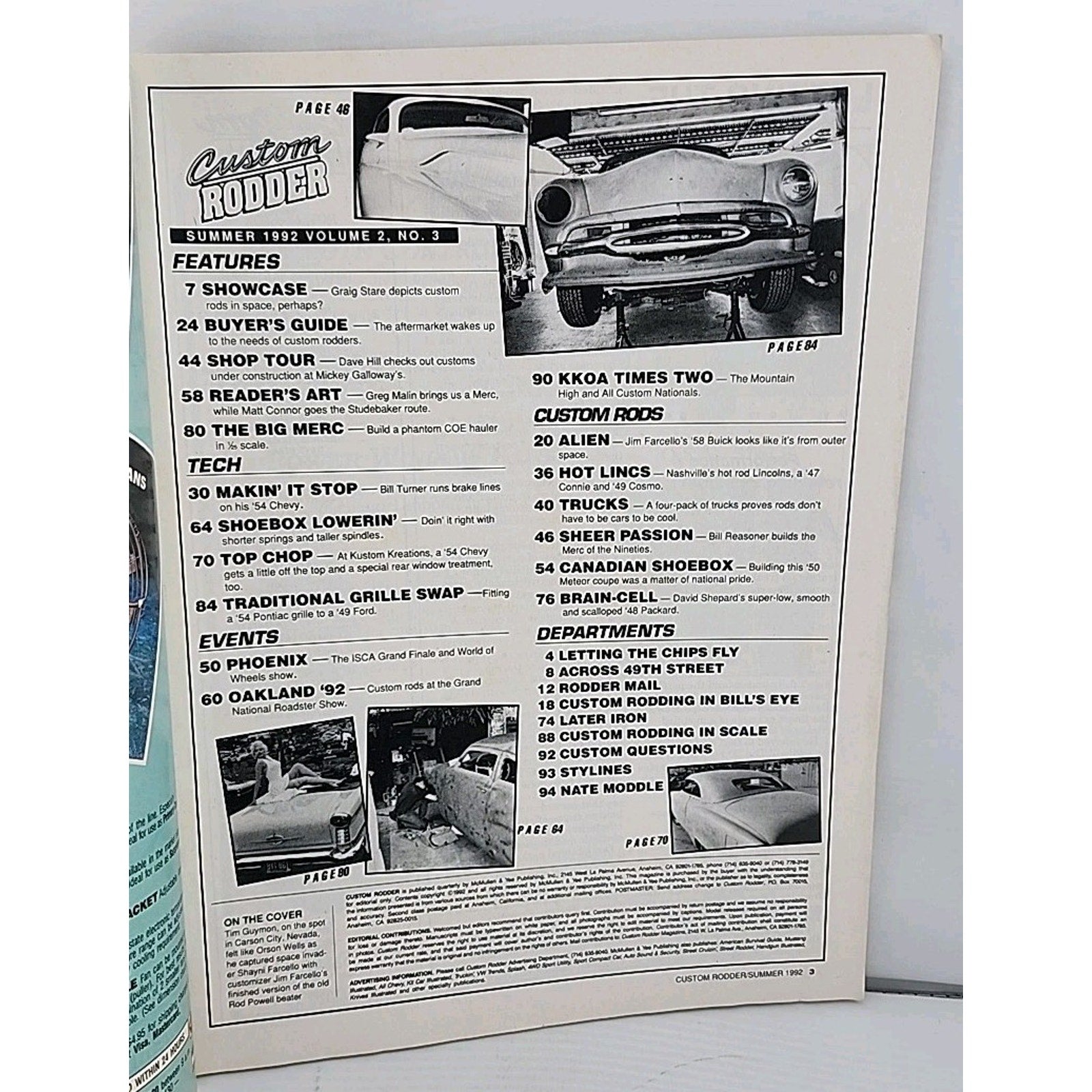 Custom Rodder Summer 1992 Vol 2 No 3