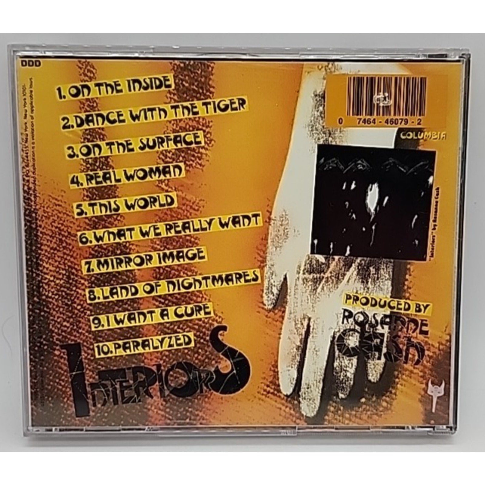 Interiors by Rosanne Cash (CD, Oct-1990, Columbia (USA))