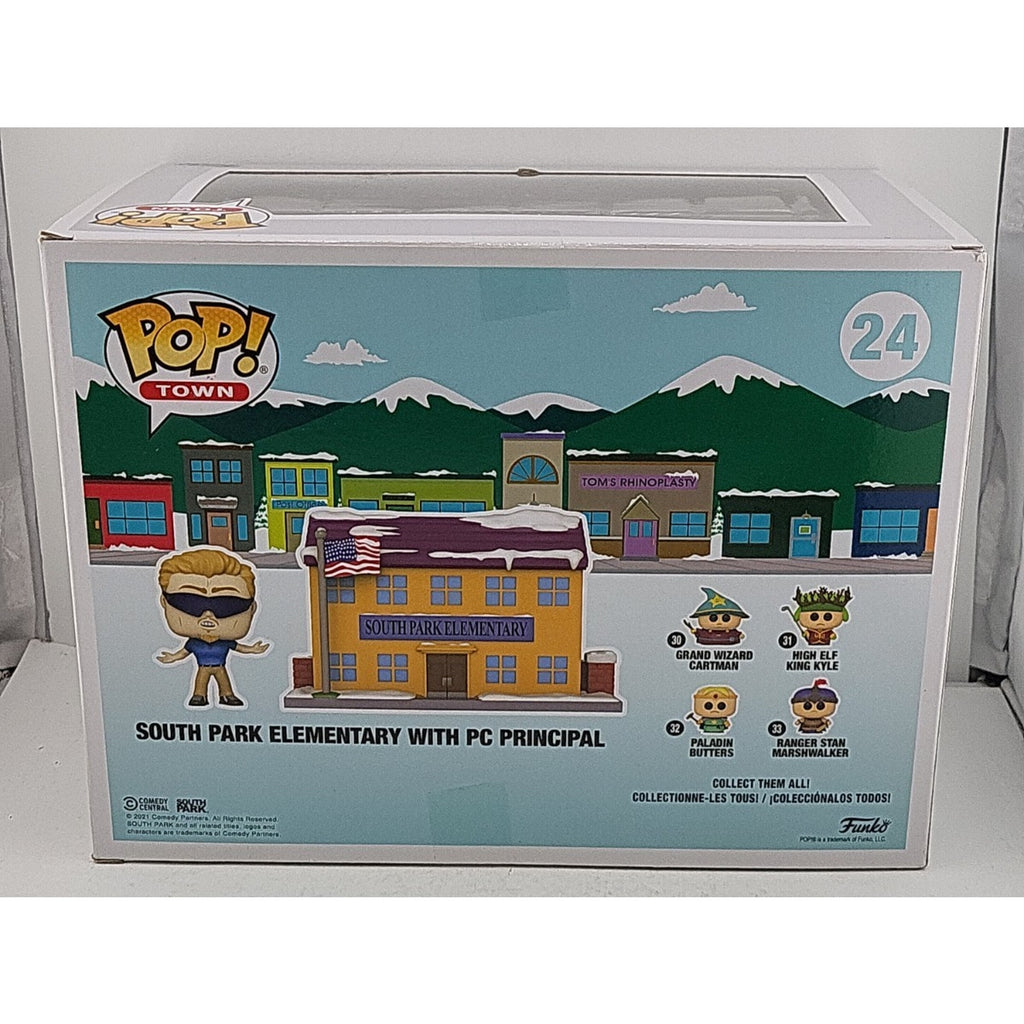 Funko Pop! Town: South Park - South Park Elementary with PC Principal #24
