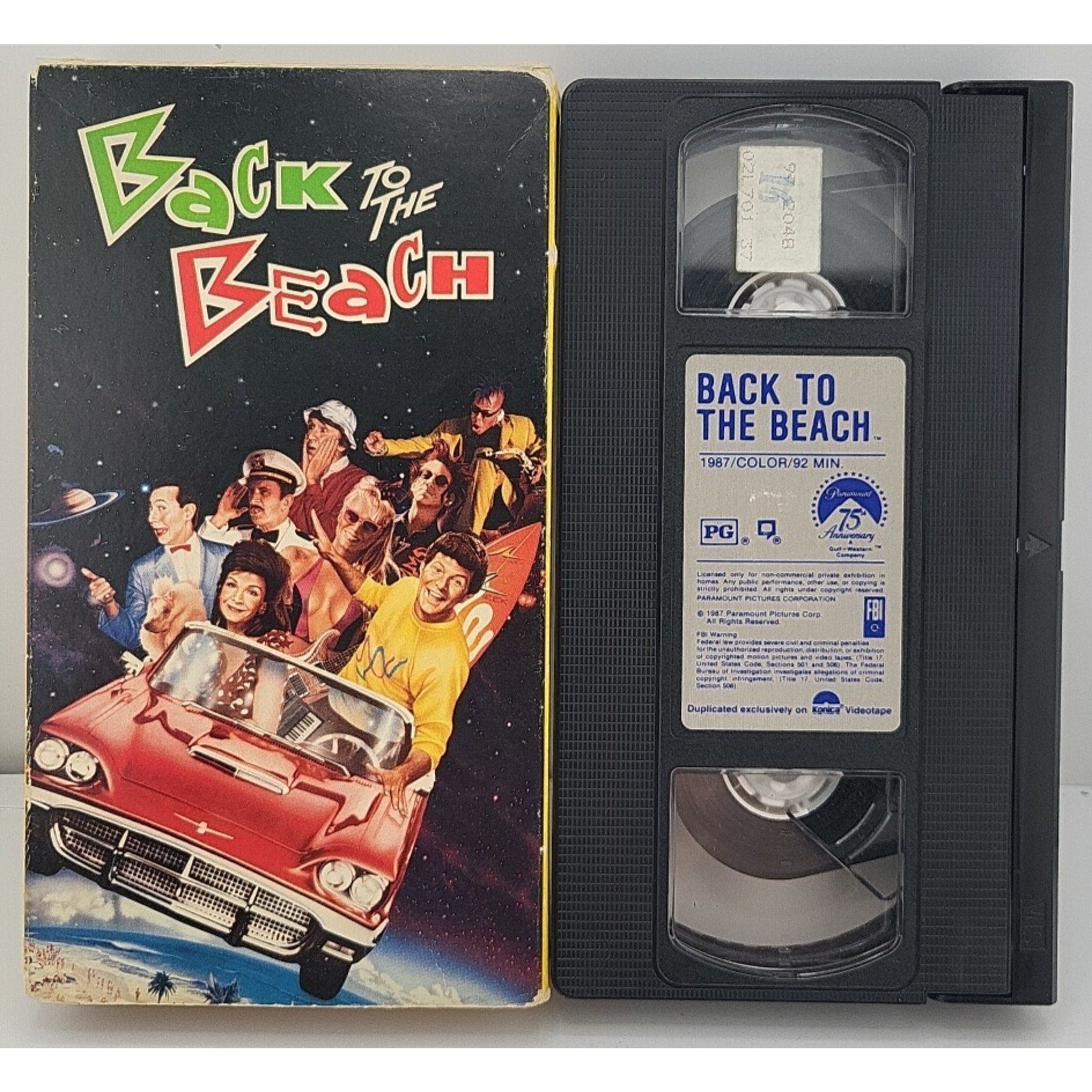Back to the Beach (VHS, 1991)