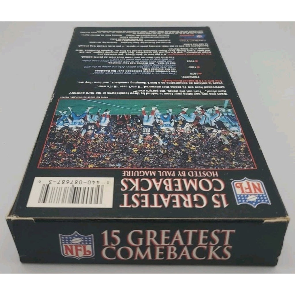 NFLs 15 Greatest Comebacks (VHS, 1993)