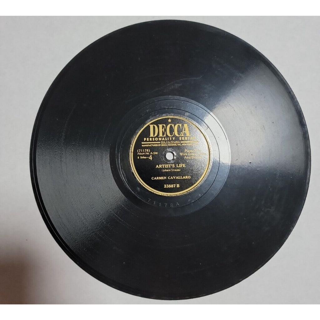 Vienna Life/Artists Life By Johann Strauss Record
