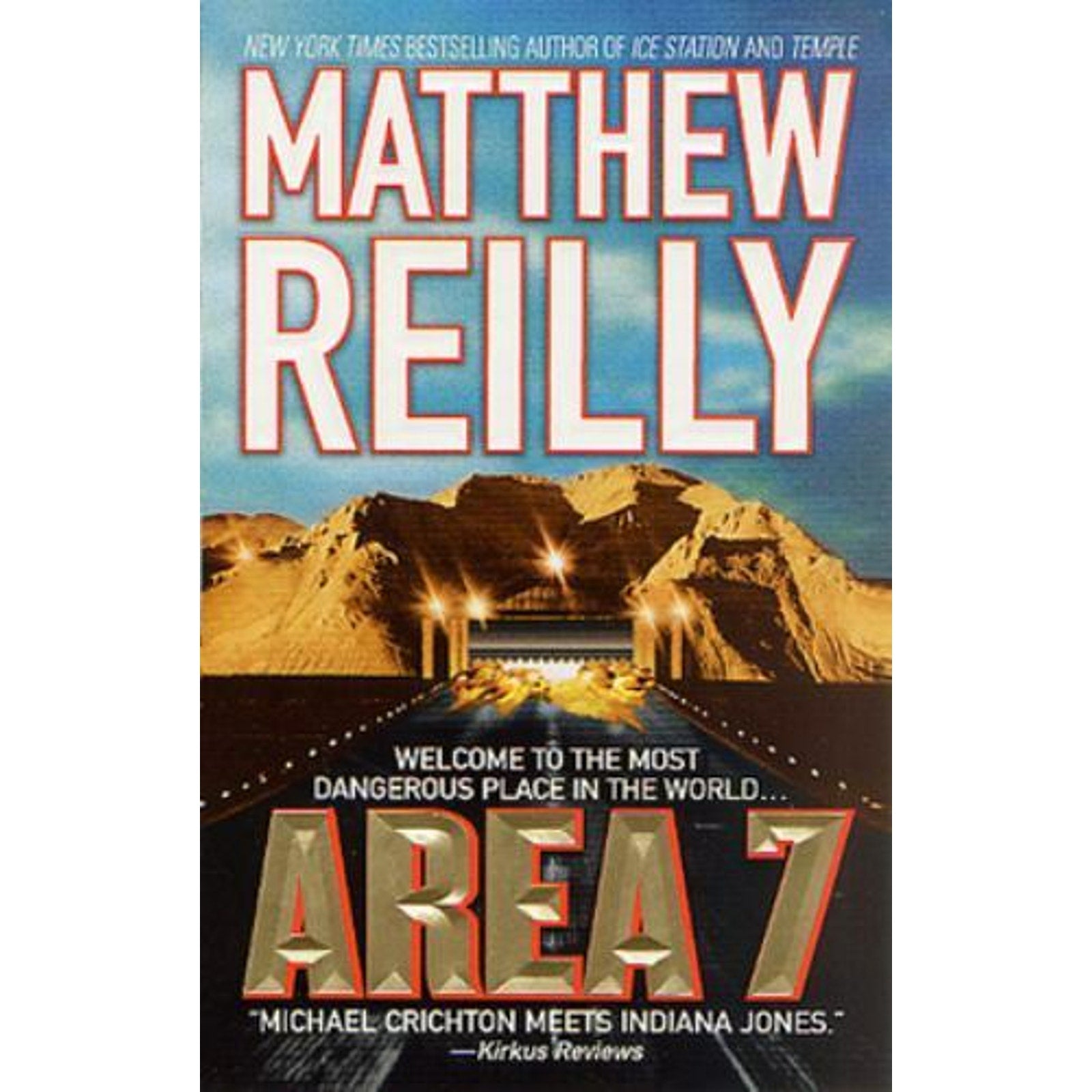Scarecrow Ser.: Area 7 by Matthew Reilly (2003, Mass Market)