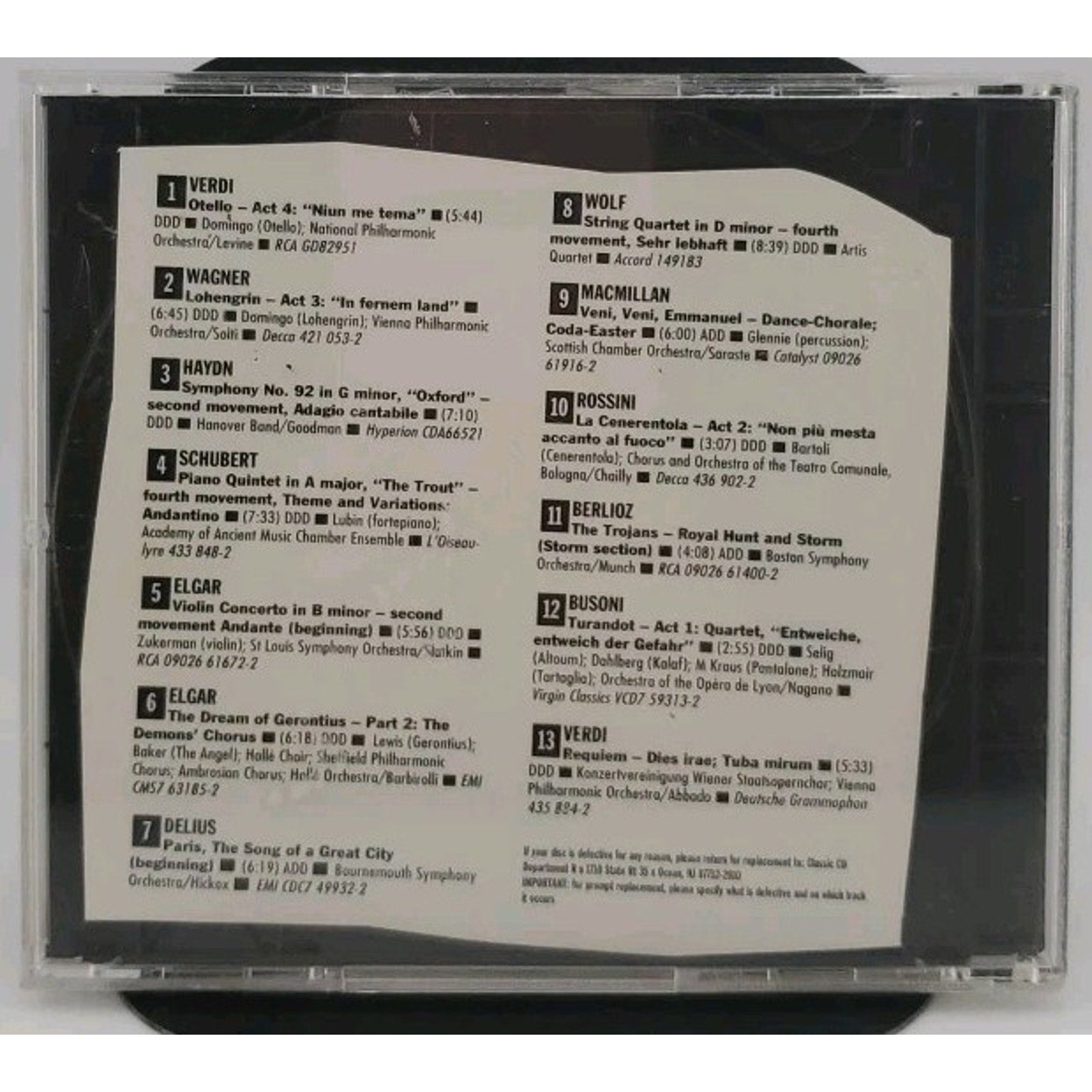 Domingo - Classic CD Issue 42
