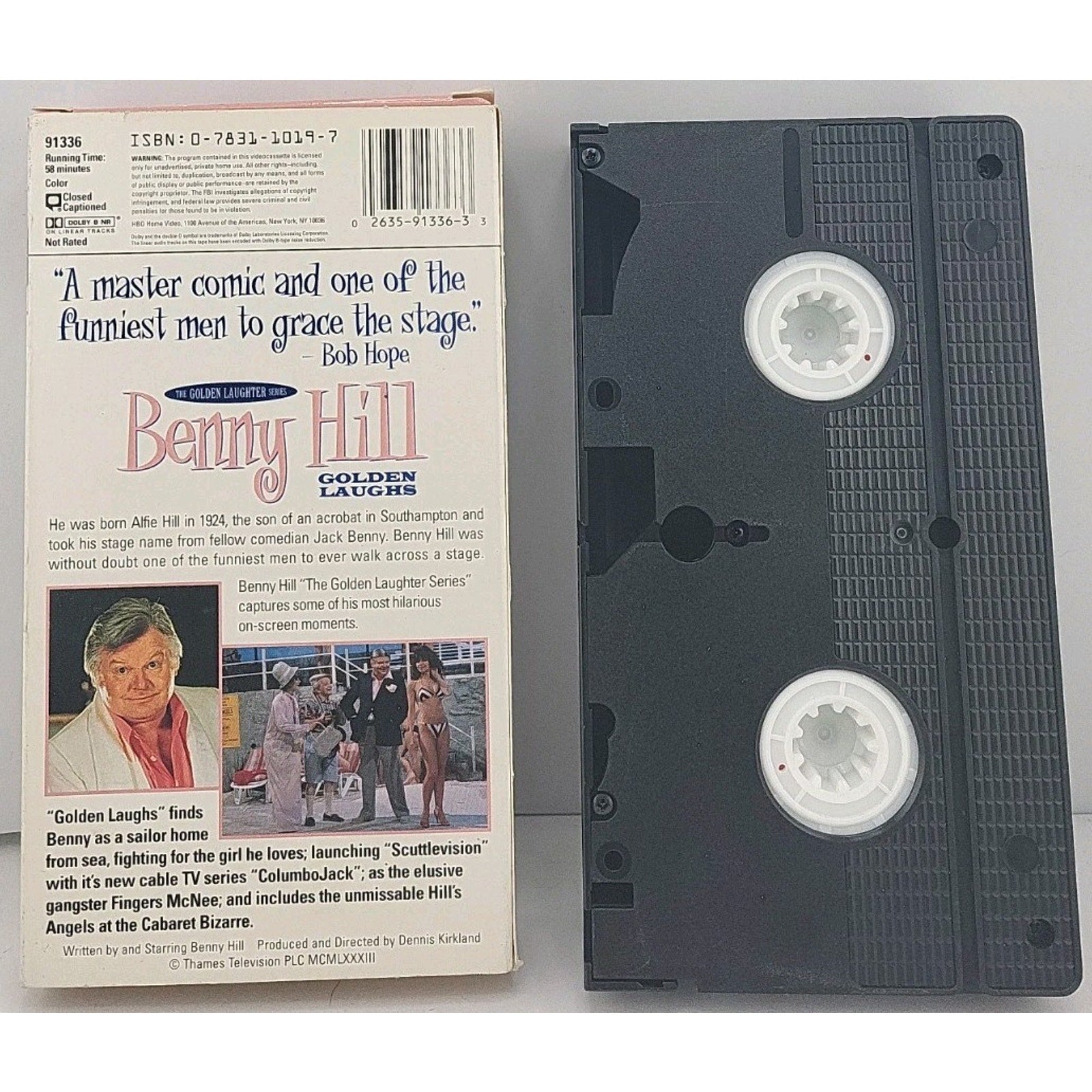Benny Hill - Golden Laughs (VHS, 2002)