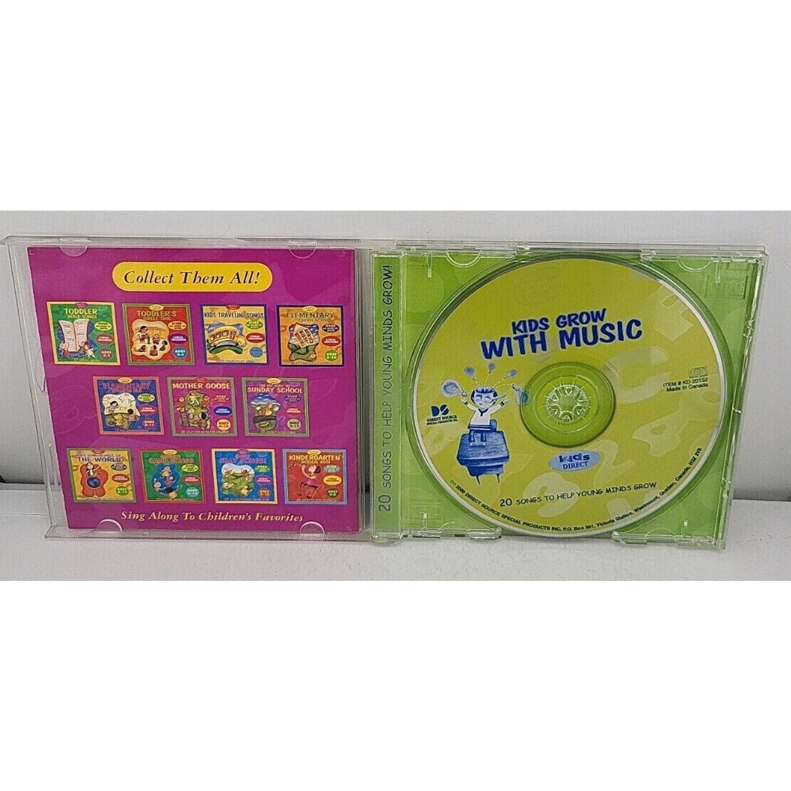 Kids Grow with Music by Various (CD, 2000)