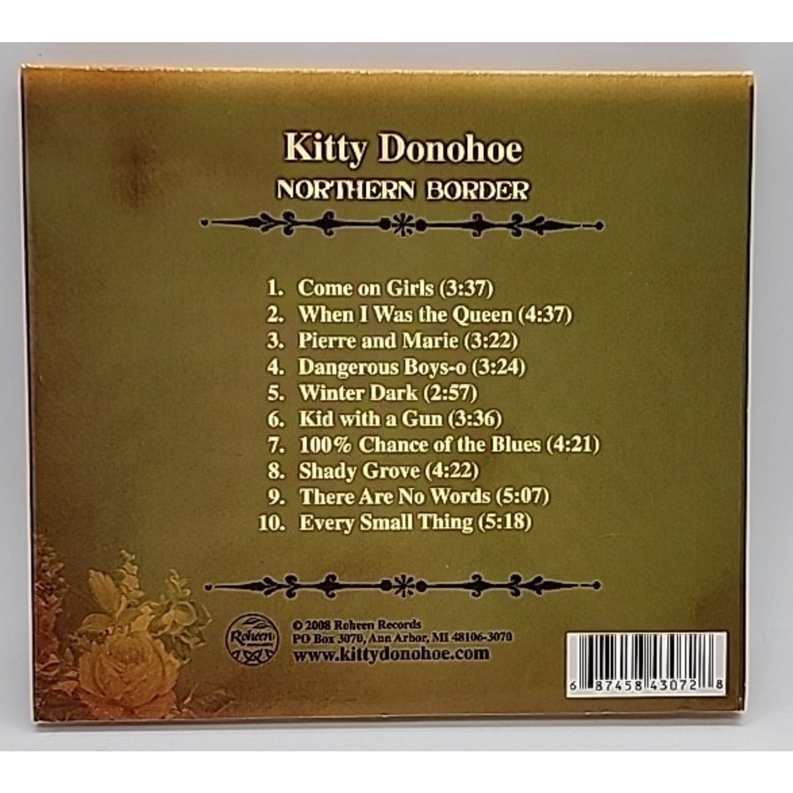 Northern Border by Kitty Donohoe (CD, 2008) Autographed OCT 2016
