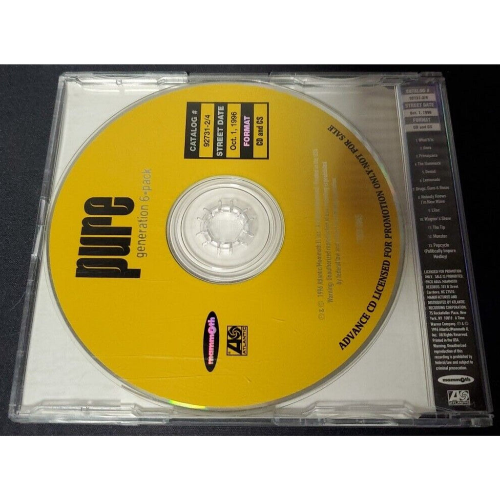 Generation 6-pack by Pure (CD, Promo)