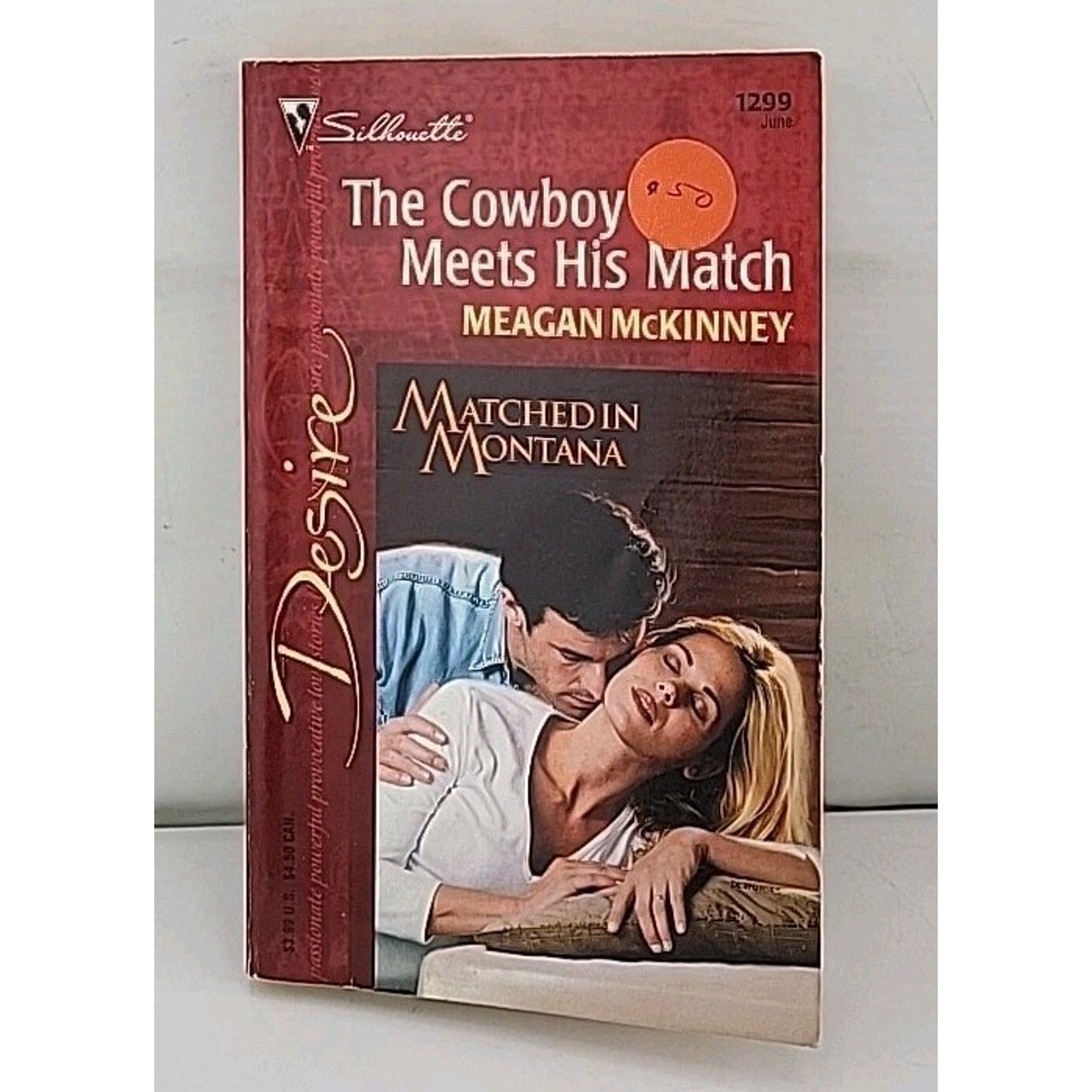 Cowboy Meets His Match by Meagan McKinney (2000, Mass Market)