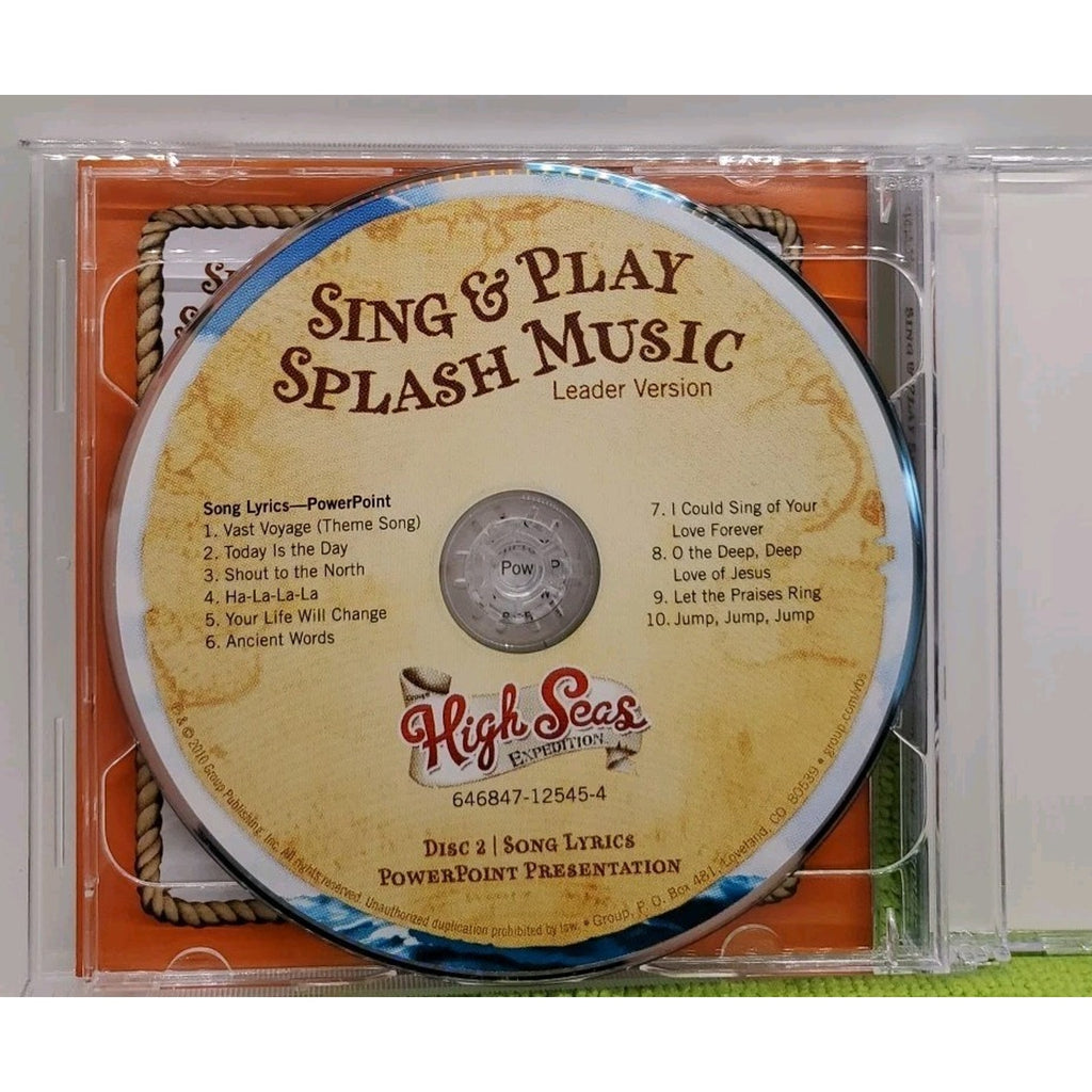 High Seas Expedition: Sing & Play Splash Music CD 2 Discs