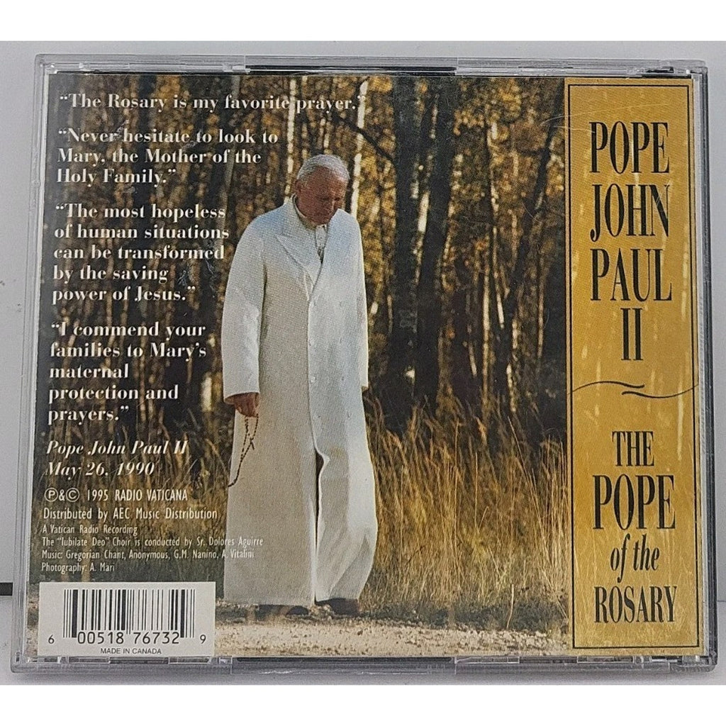 Pope John Paul II: Pope of the Rosary 2 CD’s